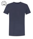 T-Shirt da lavoro organica a maniche corte, vestibilità regular fit, girocollo, certificata OEKO-TEX. Colore giallo X-CTU01B.006