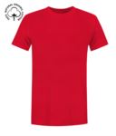 T-Shirt da lavoro organica a maniche corte, vestibilità regular fit, girocollo, certificata OEKO-TEX. Colore giallo X-CTU01B.004