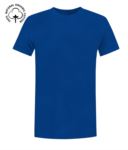 T-Shirt da lavoro organica a maniche corte, vestibilità regular fit, girocollo, certificata OEKO-TEX. Colore giallo X-CTU01B.453