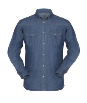 men long sleeved jeans work shirt 100% cotton