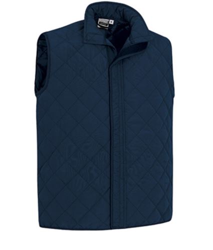 Gilet da lavoro imbottito blu navy