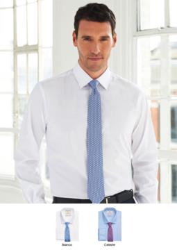  Men shirt for elegant work uniform. 100% cotton fabric with easy iron catalyst. Ideal for uniforms of porter, hotel, receptionist.