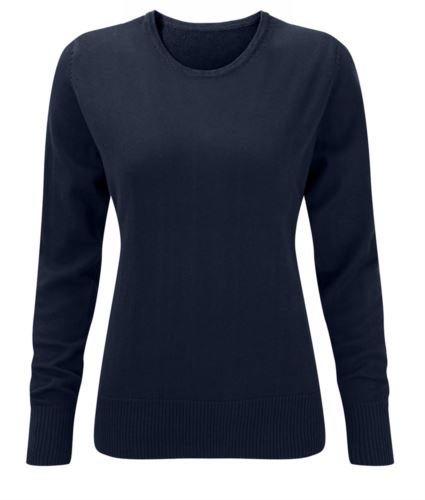 Maglione donna blu scuro