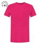 T-Shirt da lavoro organica a maniche corte, vestibilità regular fit, girocollo, certificata OEKO-TEX. Colore azzurro ghiaccio X-CTU01B.309