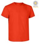 T-Shirt da lavoro rossa fuoco X-CTU01T.007