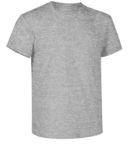 T-shirt da lavoro, collo in costina con Elastane, colore nero X-CTU002.620