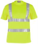 T-shirt alta visibilità con bande riflettenti, certificata EN 20471, colore giallo PAAVENUE.GIL